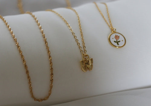 "Made New" Gold Necklace