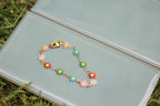 “Consider the Lilly” -Floral Chain Bracelet
