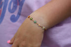 “Consider the Lilly” -Floral Chain Bracelet