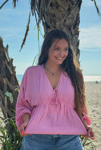 Sunset Silhouette Blouse