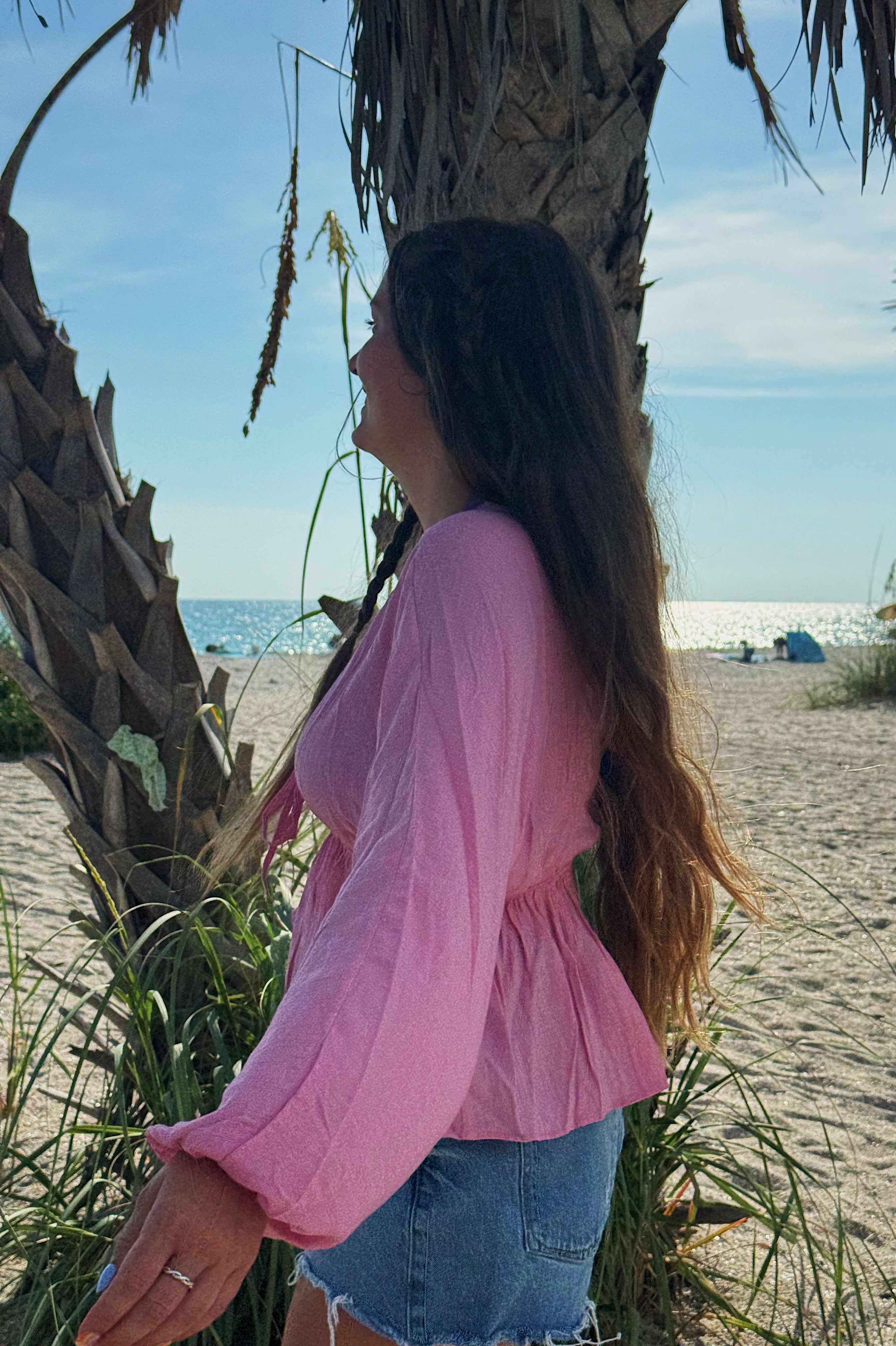 Sunset Silhouette Blouse