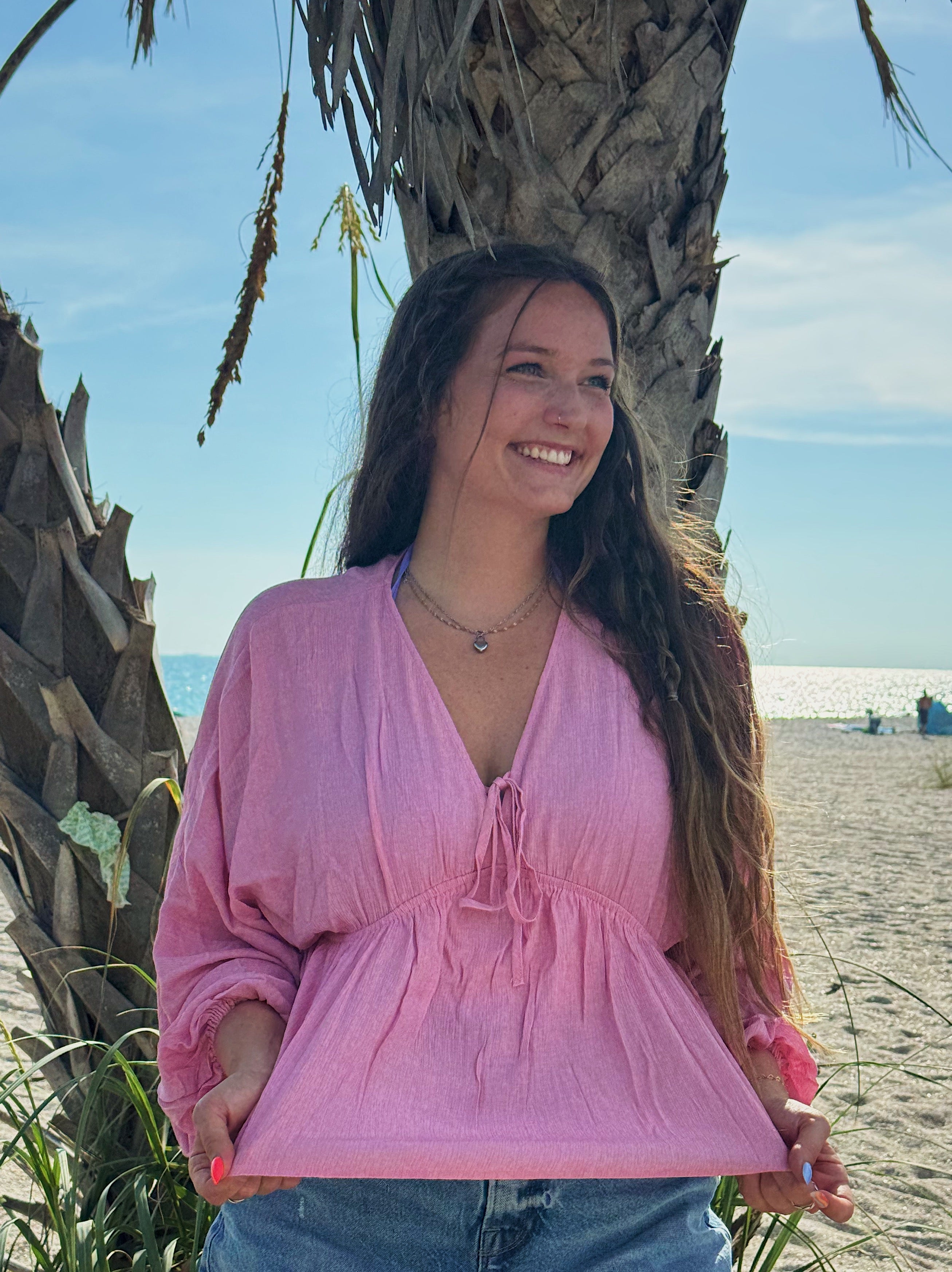 Sunset Silhouette Blouse