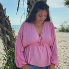Sunset Silhouette Blouse