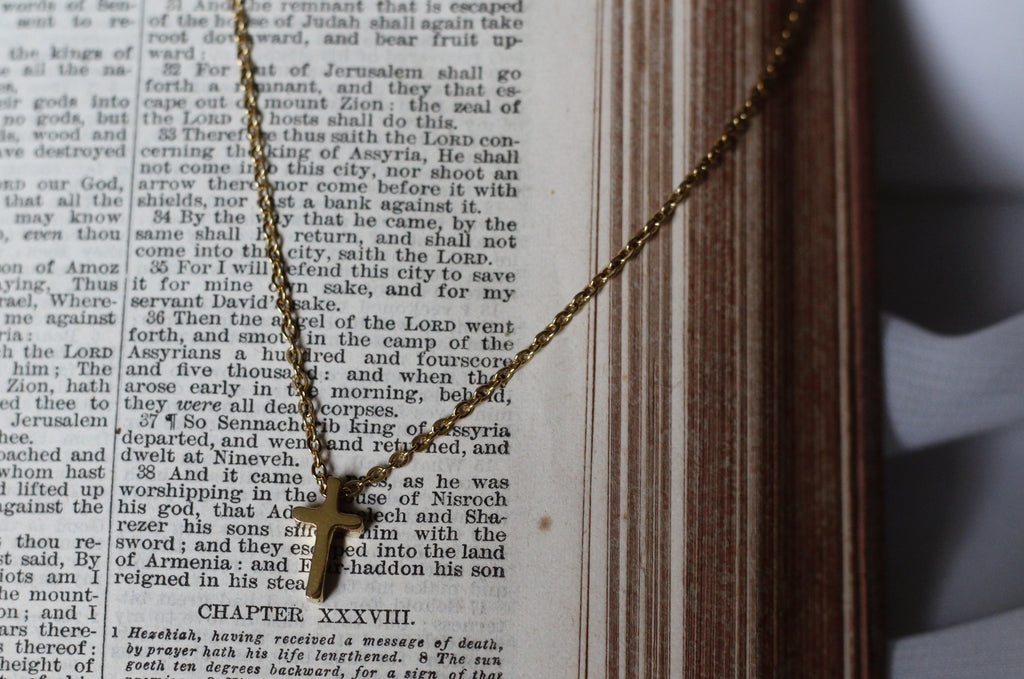"Set Apart" Cross Necklace