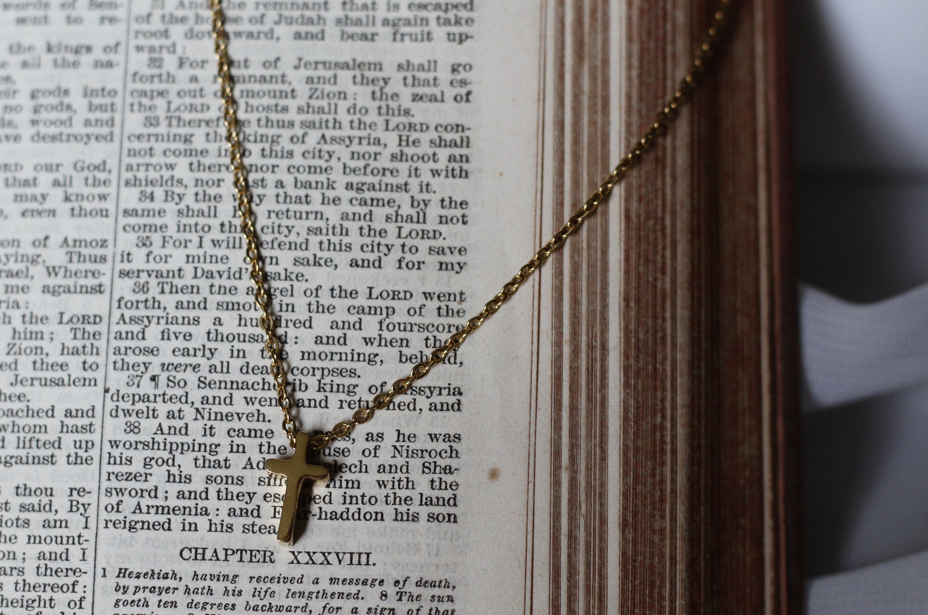"Set Apart" Cross Necklace