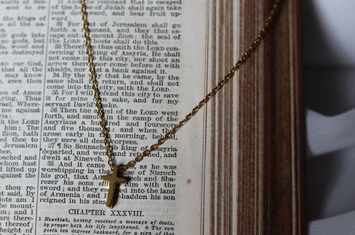 "Set Apart" Cross Necklace